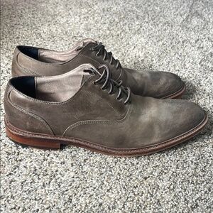 Men’s Banana Republic Ortholite Taupe Leather Oxfords